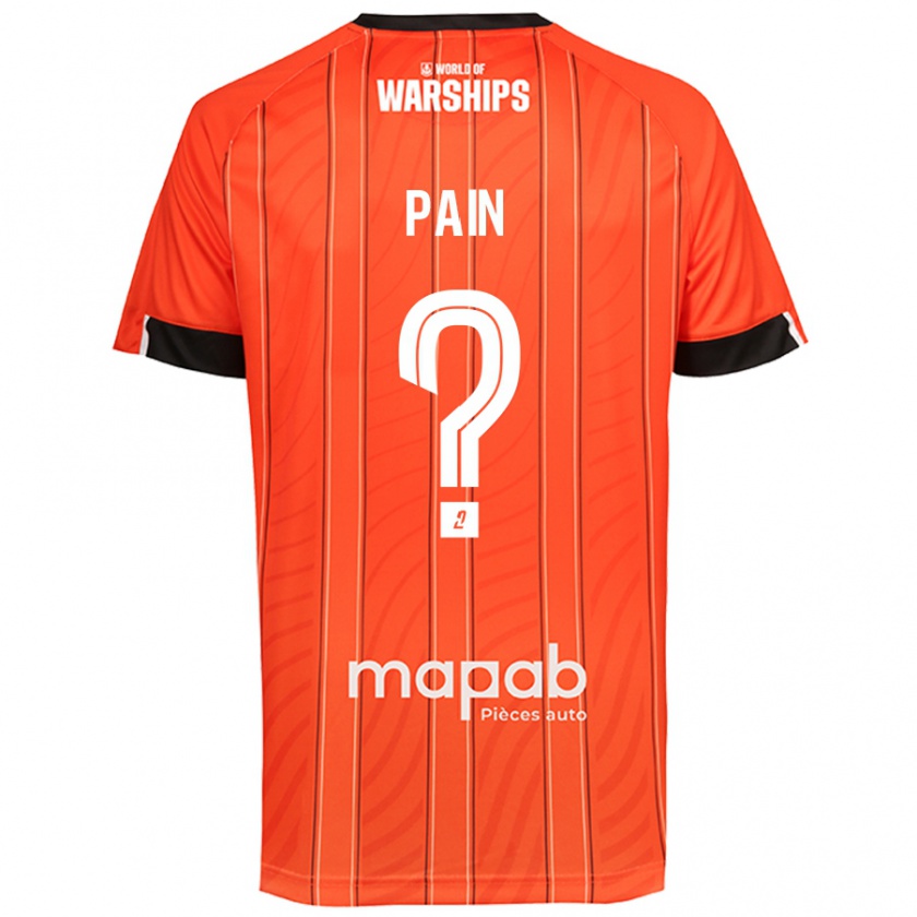 Kandiny Niño Camiseta Ilan Pain #0 Naranja 1ª Equipación 2024/25 La Camisa Chile