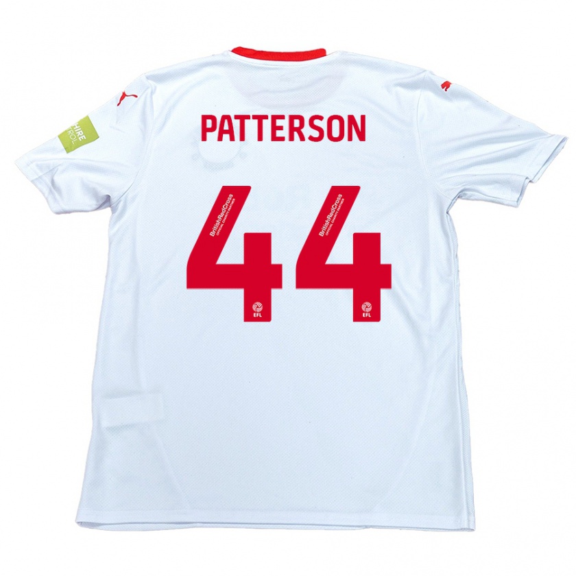 Kandiny Niño Camiseta Phoenix Patterson #44 Blanco 2ª Equipación 2024/25 La Camisa Chile