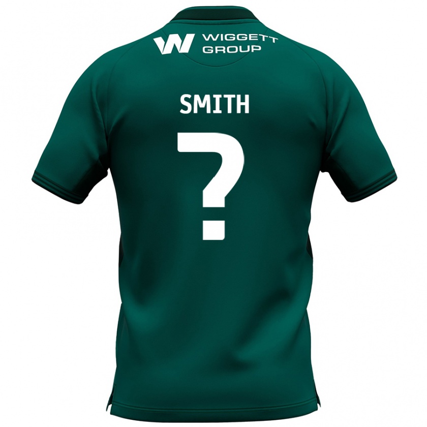 Kandiny Niño Camiseta Kyle Smith #0 Verde 2ª Equipación 2024/25 La Camisa Chile