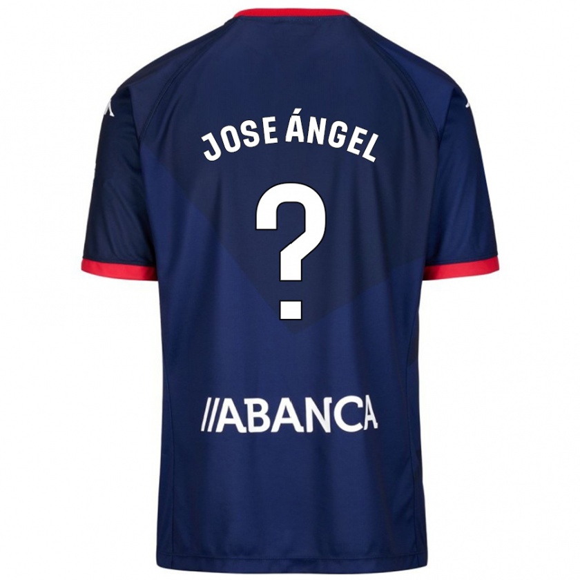 Kandiny Niño Camiseta José Ángel Jurado #20 Azul Marino 2ª Equipación 2024/25 La Camisa Chile