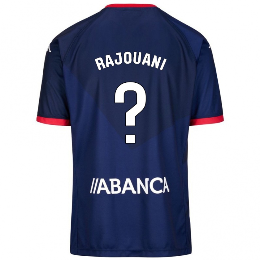 Kandiny Niño Camiseta Ayman Rajouani #0 Azul Marino 2ª Equipación 2024/25 La Camisa Chile