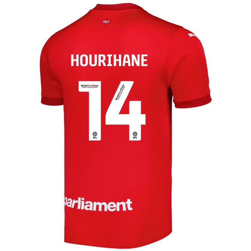 Kandiny Hombre Camiseta Conor Hourihane #14 Rojo 1ª Equipación 2024/25 La Camisa Chile