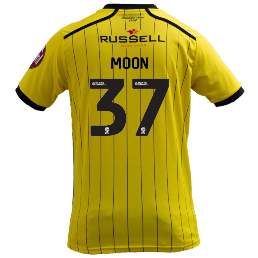 Kandiny Hombre Camiseta Jasper Moon #37 Amarillo 1ª Equipación 2024/25 La Camisa Chile