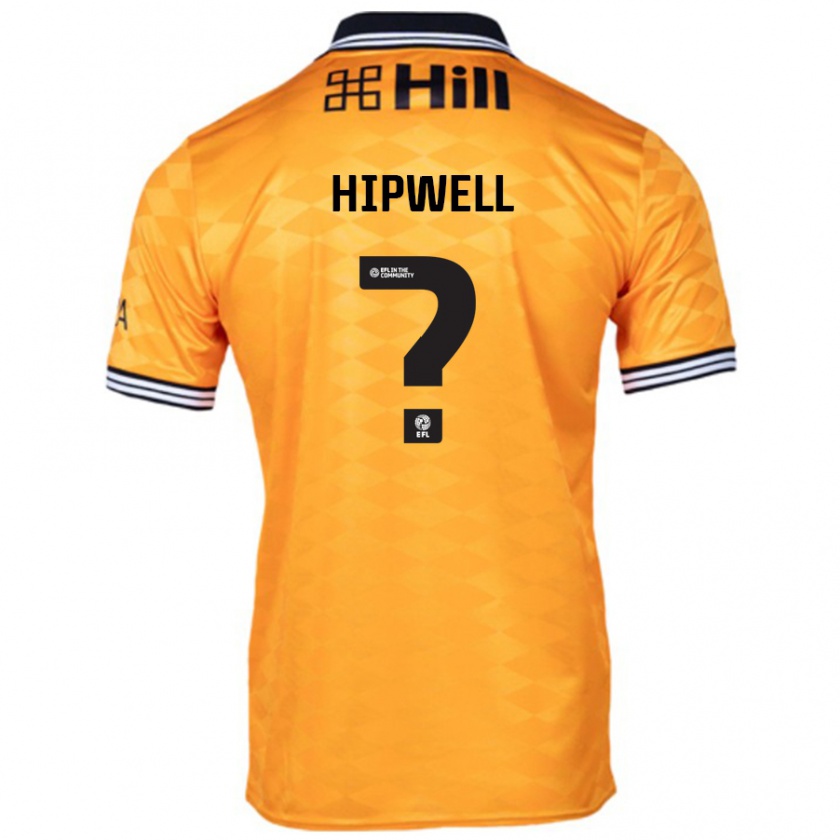 Kandiny Hombre Camiseta Reece Hipwell #0 Naranja 1ª Equipación 2024/25 La Camisa Chile