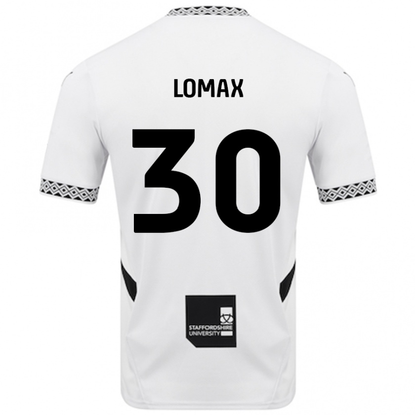 Kandiny Hombre Camiseta Ben Lomax #30 Blanco 1ª Equipación 2024/25 La Camisa Chile