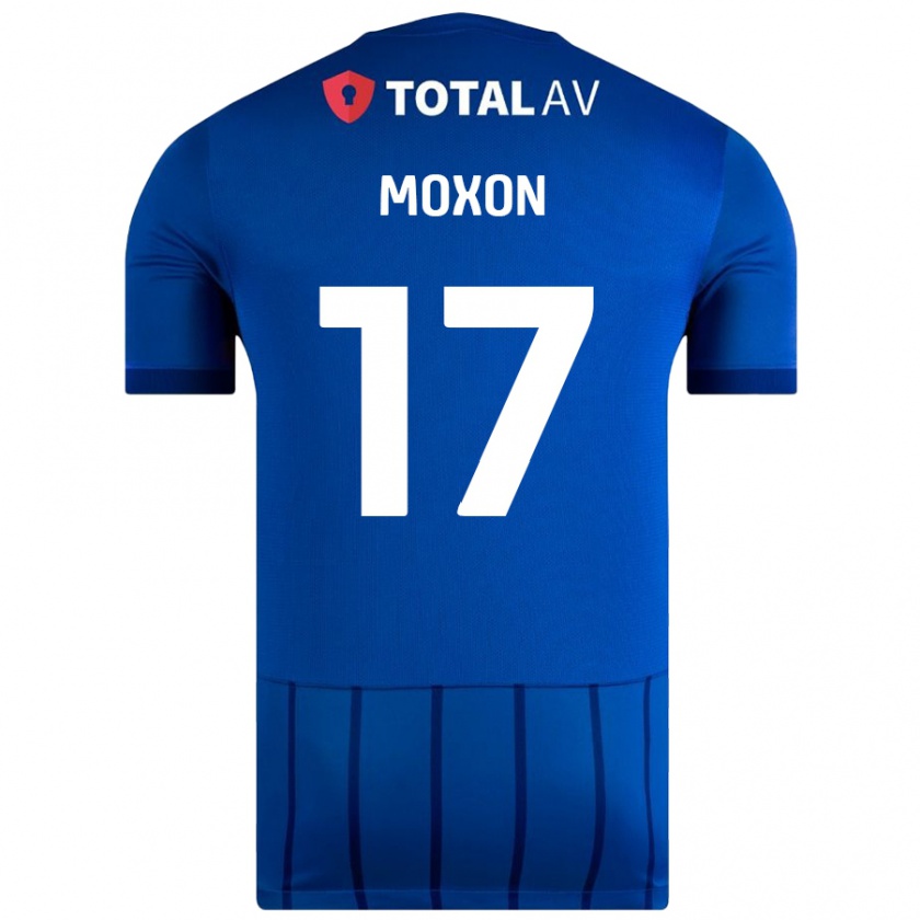 Kandiny Hombre Camiseta Owen Moxon #17 Azul 1ª Equipación 2024/25 La Camisa Chile