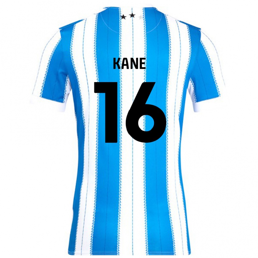 Kandiny Hombre Camiseta Herbie Kane #16 Azul Blanco 1ª Equipación 2024/25 La Camisa Chile