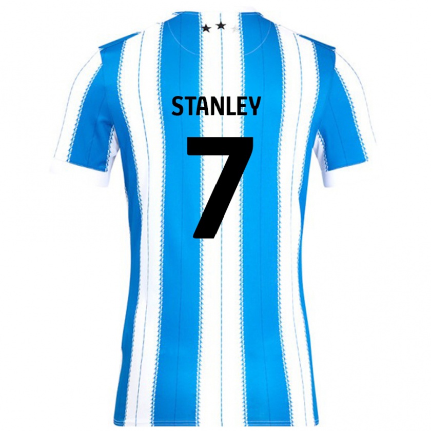 Kandiny Hombre Camiseta Katie Stanley #7 Azul Blanco 1ª Equipación 2024/25 La Camisa Chile