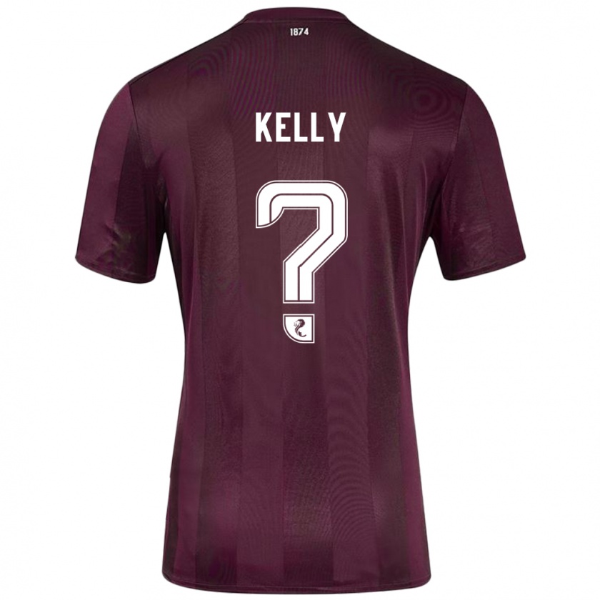 Kandiny Hombre Camiseta Ryan Kelly #0 Borgoña 1ª Equipación 2024/25 La Camisa Chile