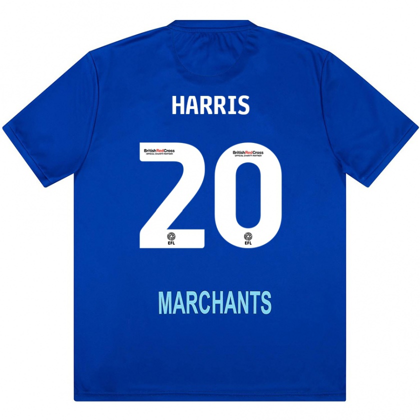 Kandiny Hombre Camiseta Max Harris #20 Verde 2ª Equipación 2024/25 La Camisa Chile