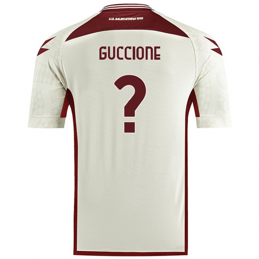 Kandiny Hombre Camiseta Niccolò Guccione #0 Color Crema 2ª Equipación 2024/25 La Camisa Chile