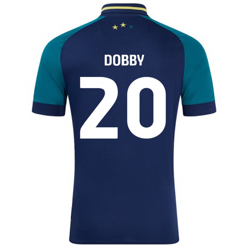 Kandiny Mujer Camiseta Sarah Dobby #20 Azul Marino Verde Oscuro 2ª Equipación 2024/25 La Camisa Chile