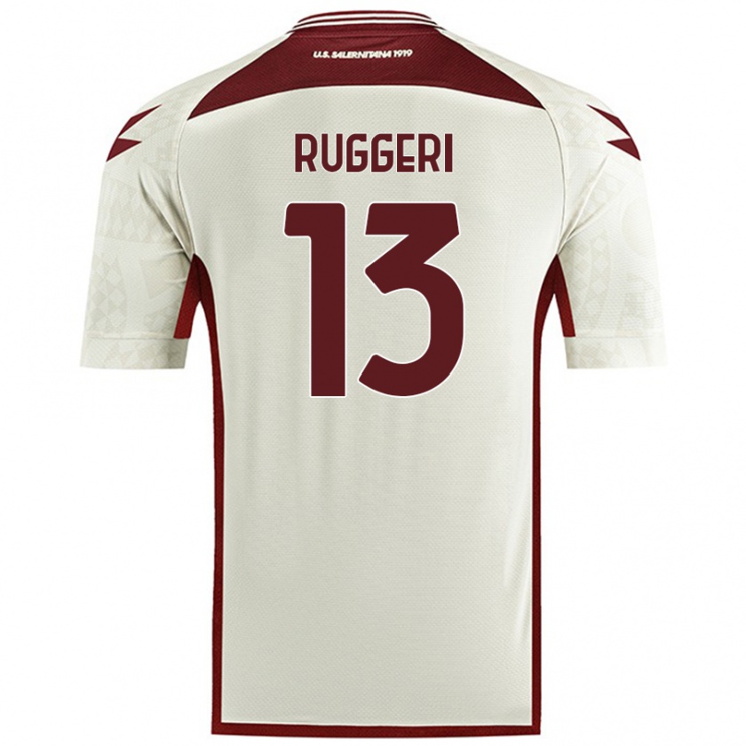 Kandiny Mujer Camiseta Fabio Ruggeri #13 Color Crema 2ª Equipación 2024/25 La Camisa Chile