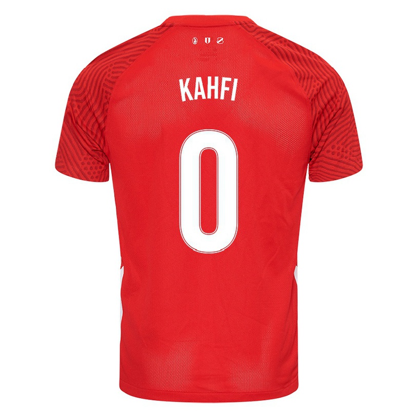 Mujer Fútbol Camiseta Bagus Kahfi #0 Rojo 1ª Equipación 2021/22 La Camisa Chile