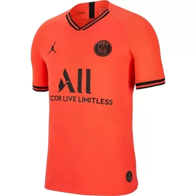 Niño Kylian Mbappe 7 2ª Equipación Naranja Camiseta 2019/20 La Camisa Chile