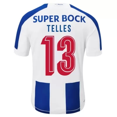 Niño Alex Telles 13 1ª Equipación Blanco Azul Camiseta 2019/20 La Camisa Chile