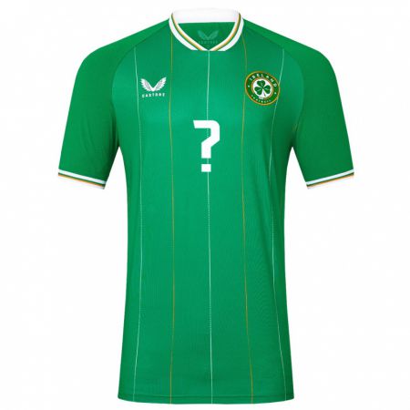 Kandiny Niño Camiseta Irlanda Johnny Kenny #0 Verde 1ª Equipación 24-26 La Camisa Chile