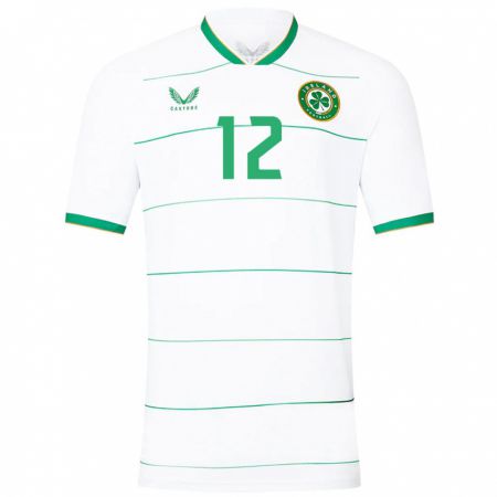 Kandiny Niño Camiseta Irlanda Tyler Toland #12 Blanco 2ª Equipación 24-26 La Camisa Chile