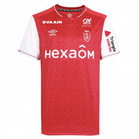 Kandiny Niño Camiseta Joseph Okumu #2 Rojo 1ª Equipación 2023/24 La Camisa Chile