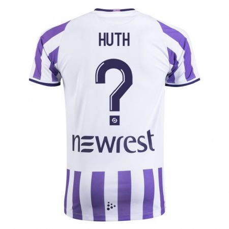 Kandiny Niño Camiseta Lony Huth #0 Blanco 1ª Equipación 2023/24 La Camisa Chile