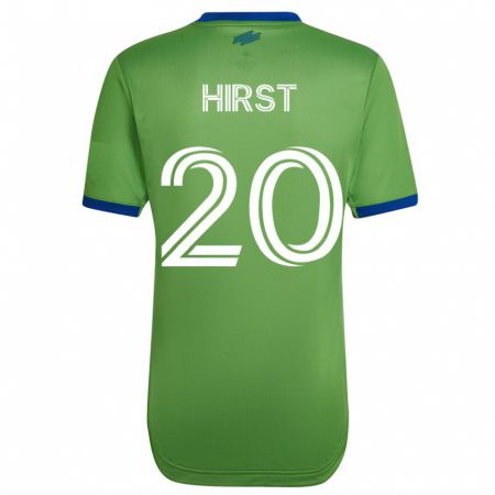 Kandiny Niño Camiseta Sophie Hirst #20 Verde 1ª Equipación 2023/24 La Camisa Chile