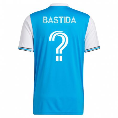 Kandiny Niño Camiseta Juan Martinez-Bastida #0 Azul 1ª Equipación 2023/24 La Camisa Chile