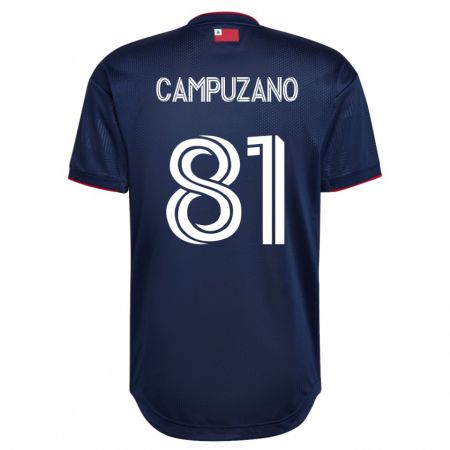 Kandiny Niño Camiseta Nico Campuzano #81 Armada 1ª Equipación 2023/24 La Camisa Chile