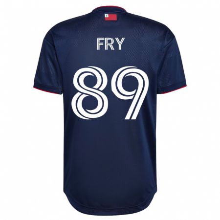 Kandiny Niño Camiseta Malcolm Fry #89 Armada 1ª Equipación 2023/24 La Camisa Chile