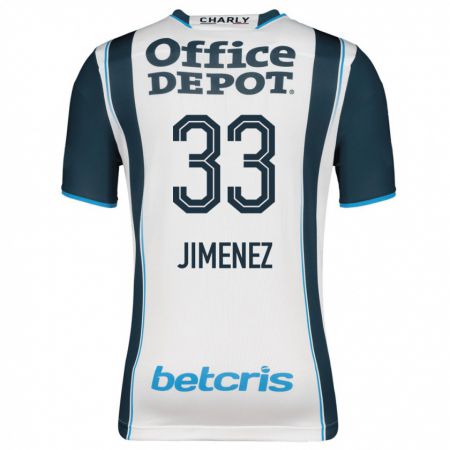 Kandiny Niño Camiseta Stefani Jiménez #33 Armada 1ª Equipación 2023/24 La Camisa Chile