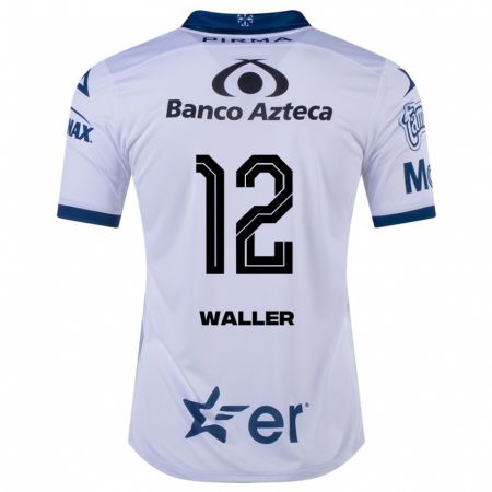 Kandiny Niño Camiseta Facundo Waller #12 Blanco 1ª Equipación 2023/24 La Camisa Chile
