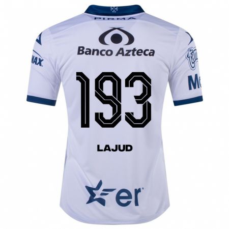 Kandiny Niño Camiseta Rodrigo Lajud #193 Blanco 1ª Equipación 2023/24 La Camisa Chile