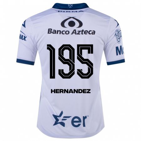 Kandiny Niño Camiseta Daniel Hernández #195 Blanco 1ª Equipación 2023/24 La Camisa Chile