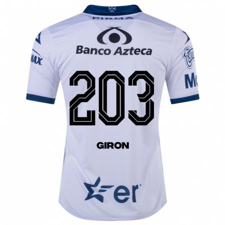 Kandiny Niño Camiseta Randall Girón #203 Blanco 1ª Equipación 2023/24 La Camisa Chile
