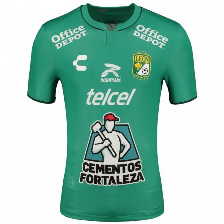 Kandiny Niño Camiseta Alexa Hernández #21 Verde 1ª Equipación 2023/24 La Camisa Chile