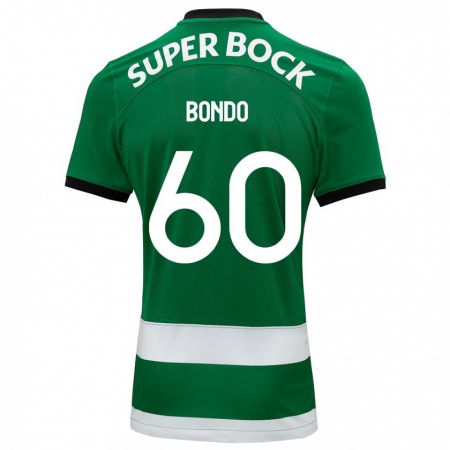 Kandiny Niño Camiseta Pedro Bondo #60 Verde 1ª Equipación 2023/24 La Camisa Chile