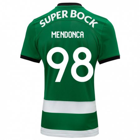 Kandiny Niño Camiseta Manuel Mendonça #98 Verde 1ª Equipación 2023/24 La Camisa Chile