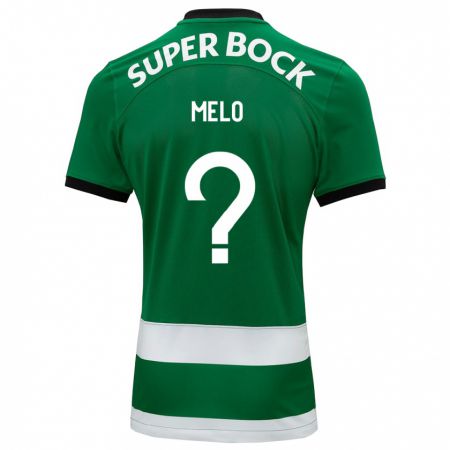 Kandiny Niño Camiseta Gabriel Melo #0 Verde 1ª Equipación 2023/24 La Camisa Chile