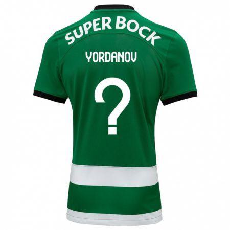 Kandiny Niño Camiseta Ricardo Yordanov #0 Verde 1ª Equipación 2023/24 La Camisa Chile