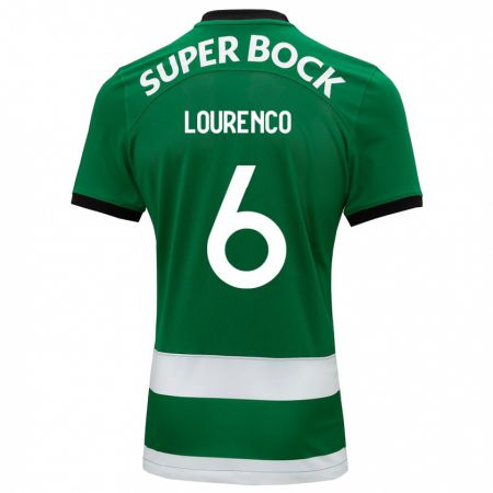 Kandiny Niño Camiseta Bruna Lourenço Urbano Costa #6 Verde 1ª Equipación 2023/24 La Camisa Chile