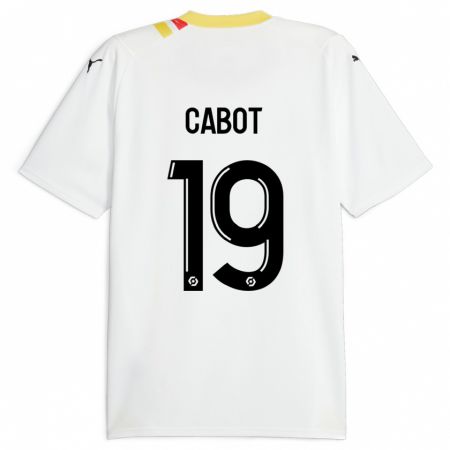 Kandiny Niño Camiseta Jimmy Cabot #19 Negro 2ª Equipación 2023/24 La Camisa Chile