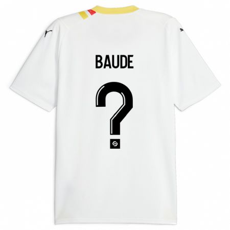 Kandiny Niño Camiseta Léo Baudé #0 Negro 2ª Equipación 2023/24 La Camisa Chile