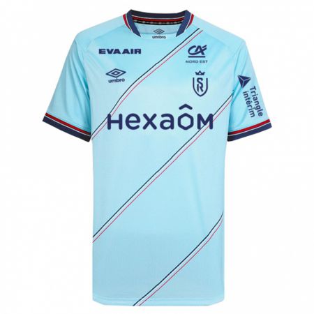 Kandiny Niño Camiseta Melvin Borne #0 Cielo Azul 2ª Equipación 2023/24 La Camisa Chile