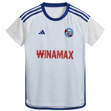 Kandiny Niño Camiseta Karol Fila #4 Blanco 2ª Equipación 2023/24 La Camisa Chile