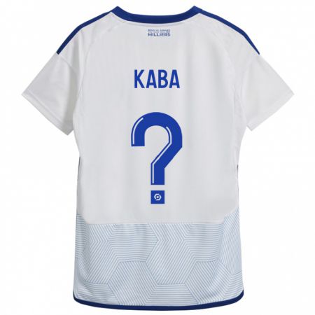 Kandiny Niño Camiseta Kanfory Kaba #0 Blanco 2ª Equipación 2023/24 La Camisa Chile