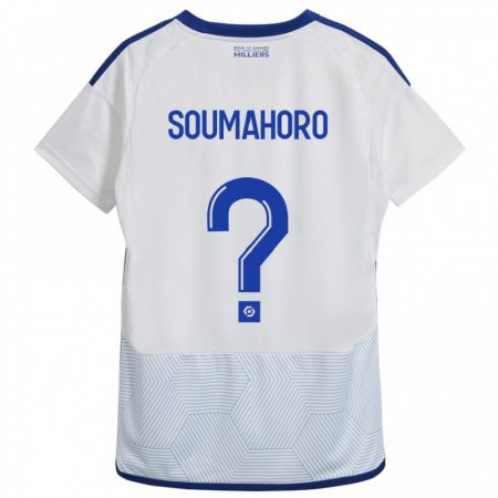 Kandiny Niño Camiseta Mohamed Soumahoro #0 Blanco 2ª Equipación 2023/24 La Camisa Chile