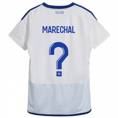 Kandiny Niño Camiseta Max Marechal #0 Blanco 2ª Equipación 2023/24 La Camisa Chile