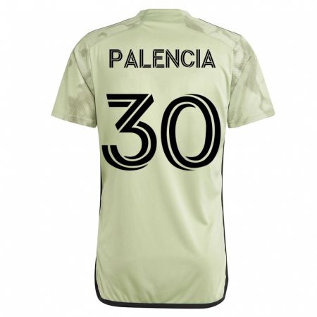 Kandiny Niño Camiseta Sergi Palencia #30 Verde 2ª Equipación 2023/24 La Camisa Chile