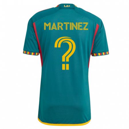 Kandiny Niño Camiseta Enrique Martinez #0 Verde 2ª Equipación 2023/24 La Camisa Chile