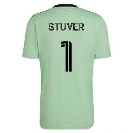 Kandiny Niño Camiseta Brad Stuver #1 Verde Claro 2ª Equipación 2023/24 La Camisa Chile