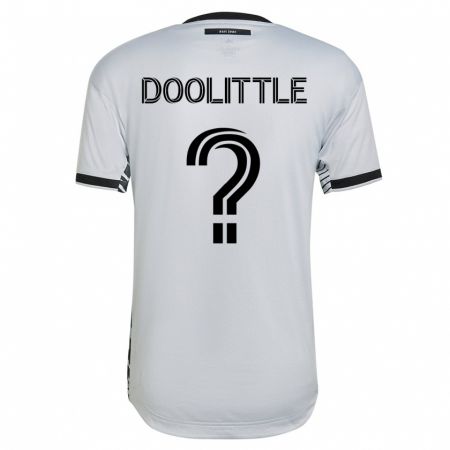 Kandiny Niño Camiseta Brooks Doolittle #0 Blanco 2ª Equipación 2023/24 La Camisa Chile